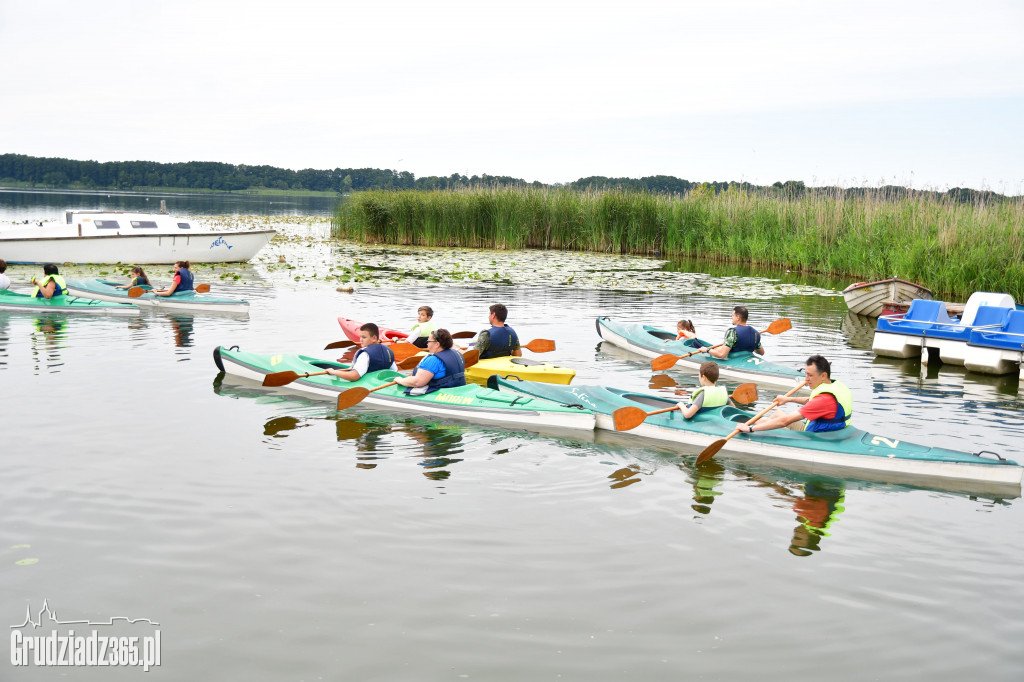 Spływ kajakowy dookoła Jeziora Rudnickiego