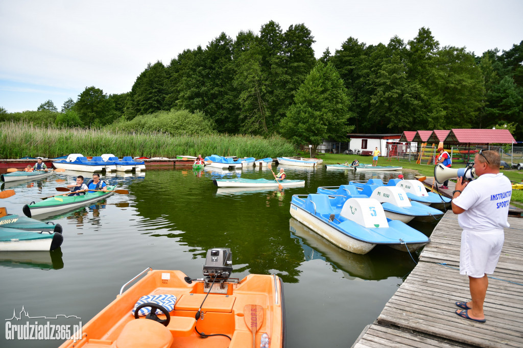 Spływ kajakowy dookoła Jeziora Rudnickiego