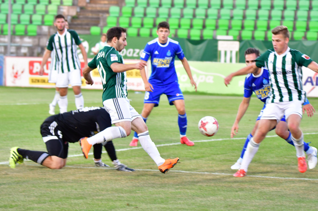 Olimpia Grudziądz kontra Ruch Chorzów