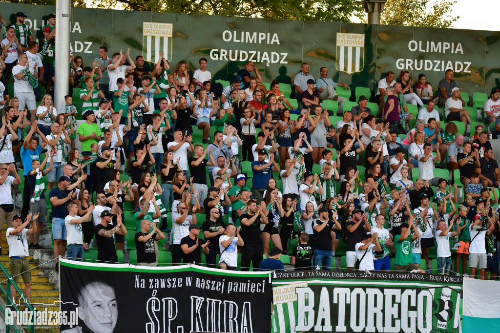 Olimpia Grudziądz kontra Ruch Chorzów