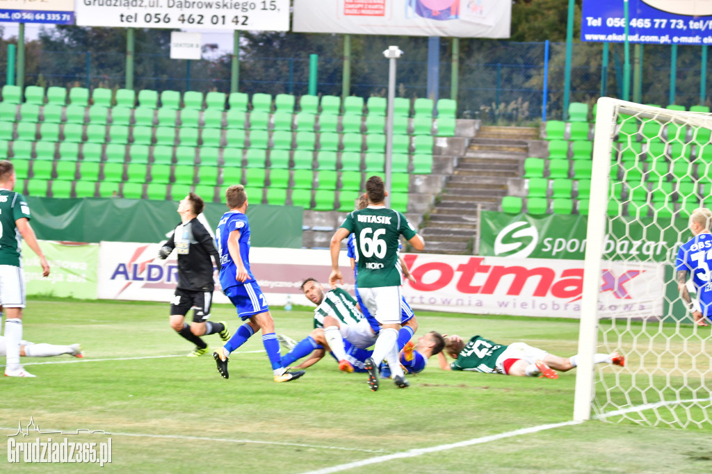 Olimpia Grudziądz kontra Ruch Chorzów