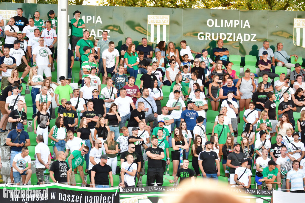 Olimpia Grudziądz kontra Ruch Chorzów