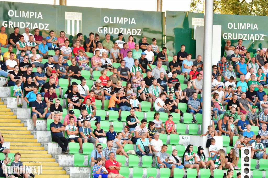 Olimpia Grudziądz kontra Ruch Chorzów