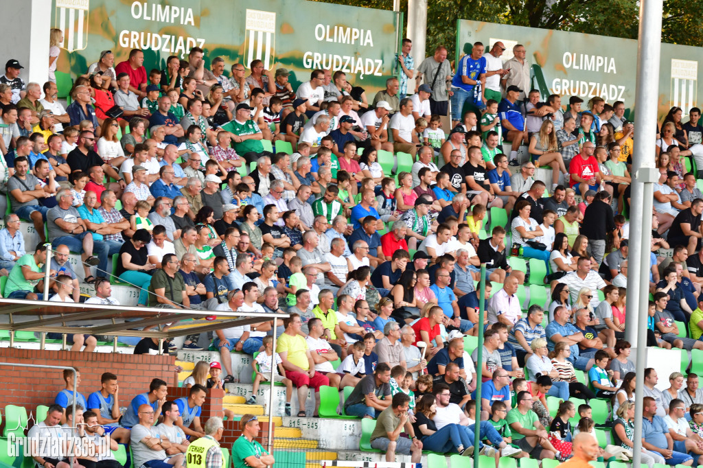 Olimpia Grudziądz kontra Ruch Chorzów