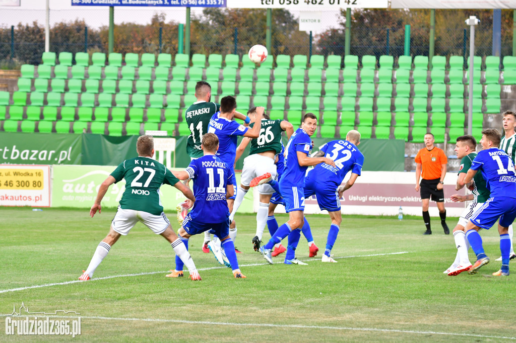 Olimpia Grudziądz kontra Ruch Chorzów