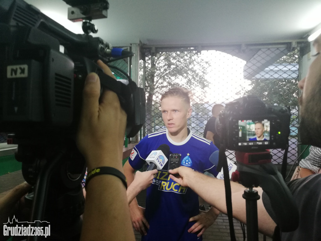 Olimpia Grudziądz kontra Ruch Chorzów