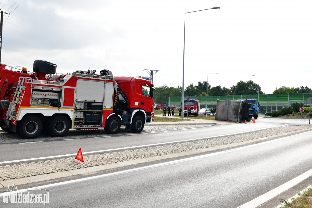 Rondo w Grupie zablokowane. Policja kieruje ruchem