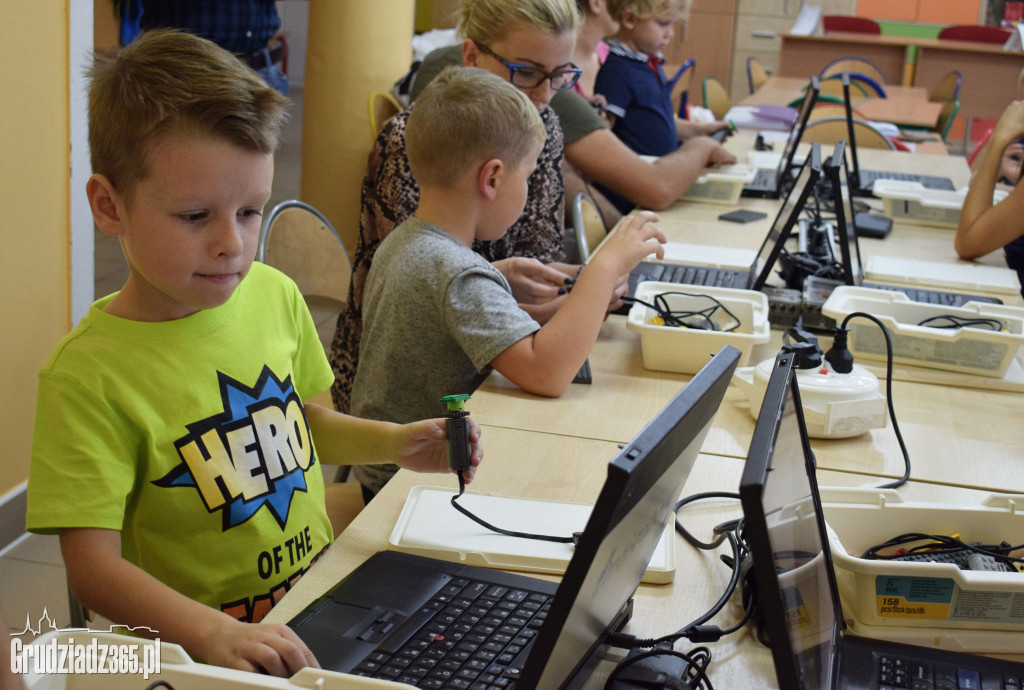 Zajęcia z robotyki dla dzieci - Fotorelacja