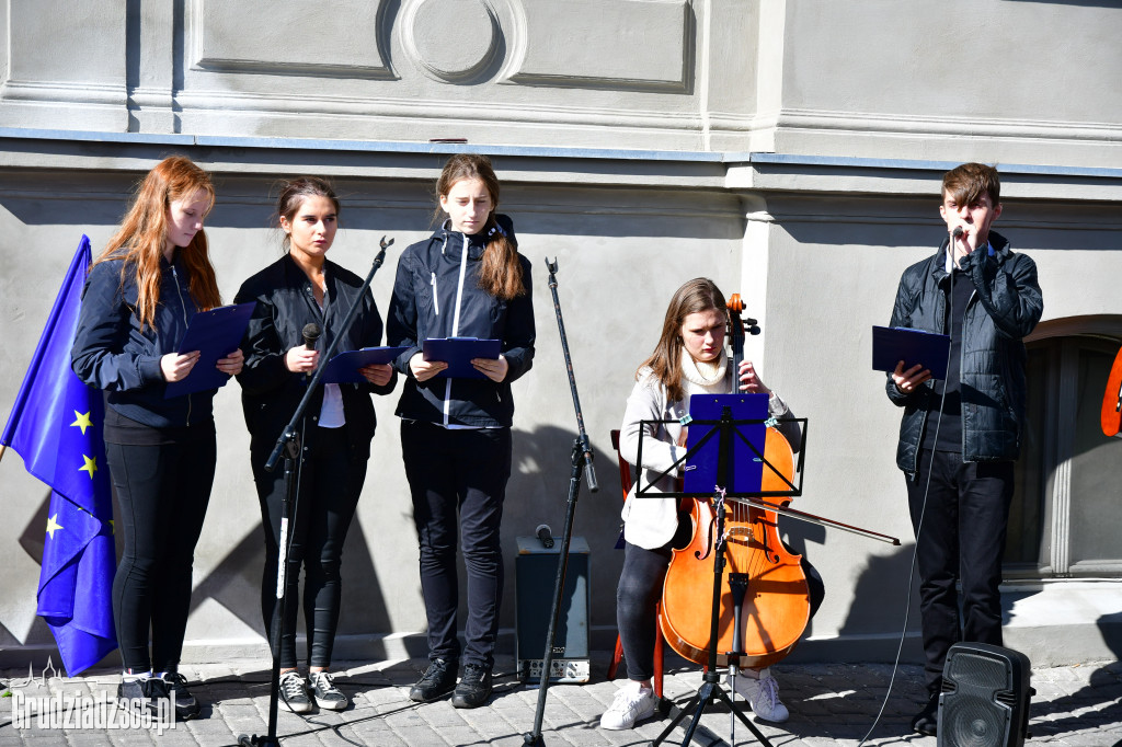 Odsłonięcie tablicy Włodka i Michałowskiego