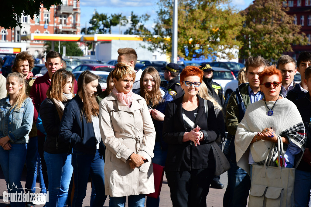 Odsłonięcie tablicy Włodka i Michałowskiego