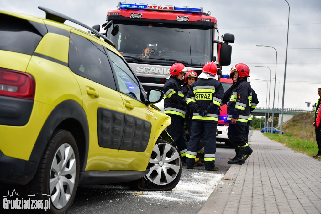 Wypadek na ul. Waryńskiego