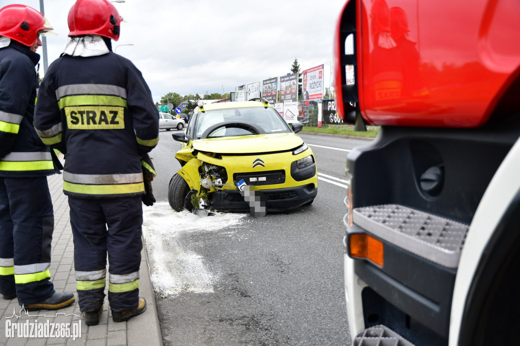 Wypadek na ul. Waryńskiego