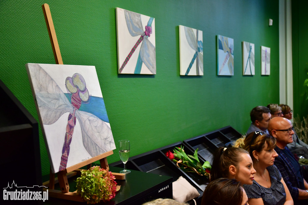 Malarstwo i poezja- Ważki i Cela