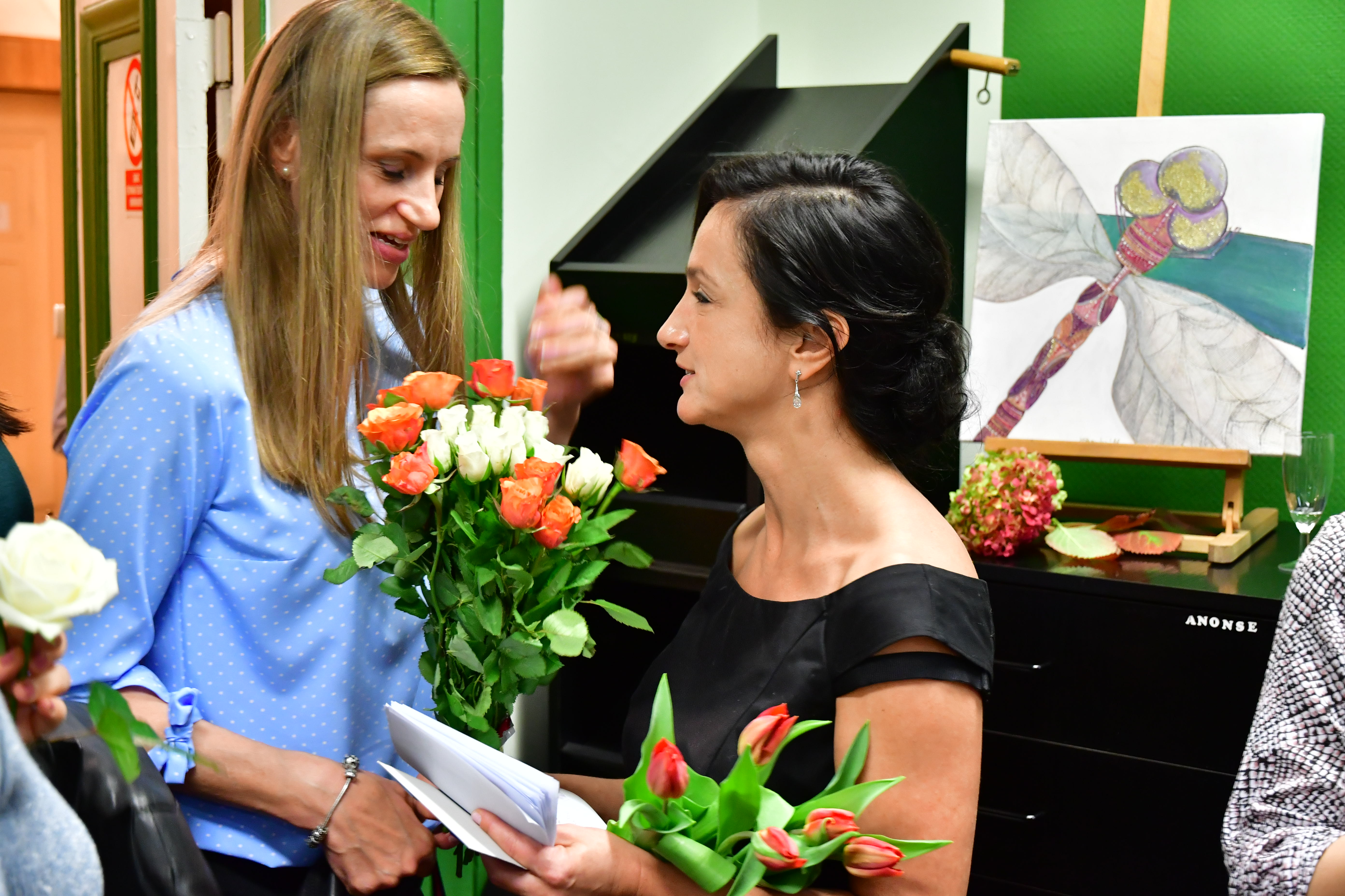 Malarstwo i poezja- Ważki i Cela