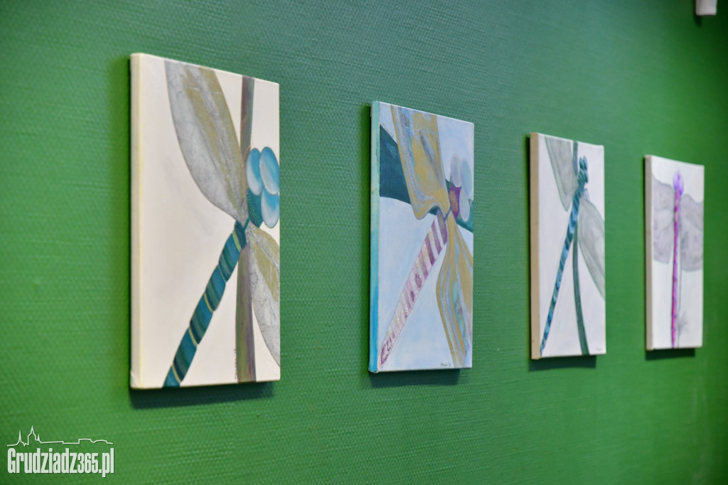 Malarstwo i poezja- Ważki i Cela