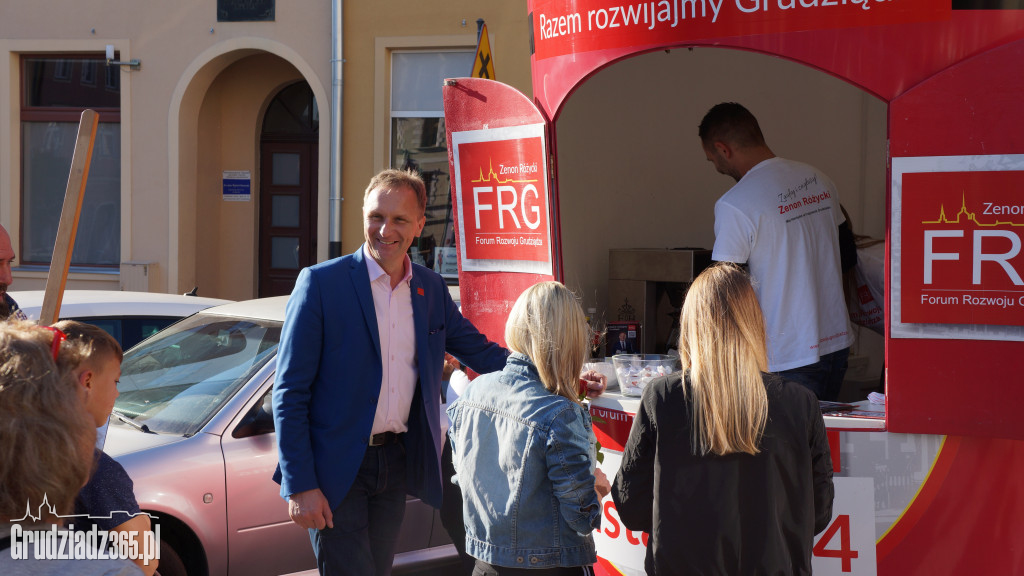 FRG rozmawiało z mieszkańcami Grudziądza