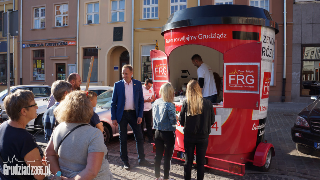 FRG rozmawiało z mieszkańcami Grudziądza