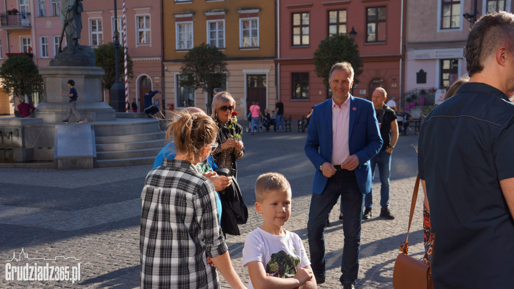 FRG rozmawiało z mieszkańcami Grudziądza