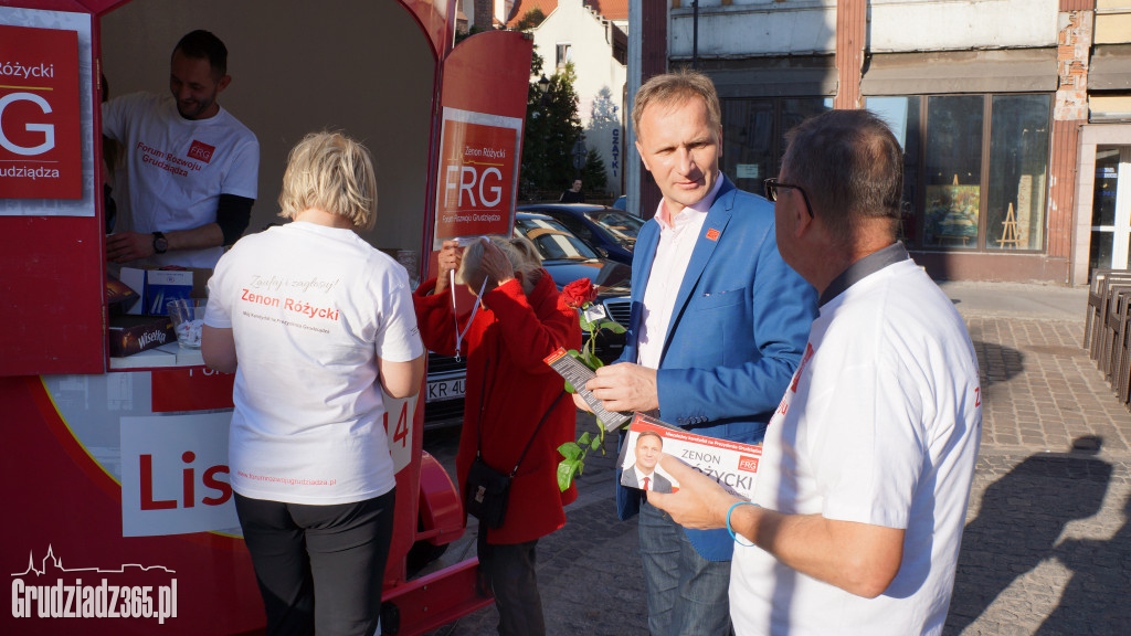 FRG rozmawiało z mieszkańcami Grudziądza