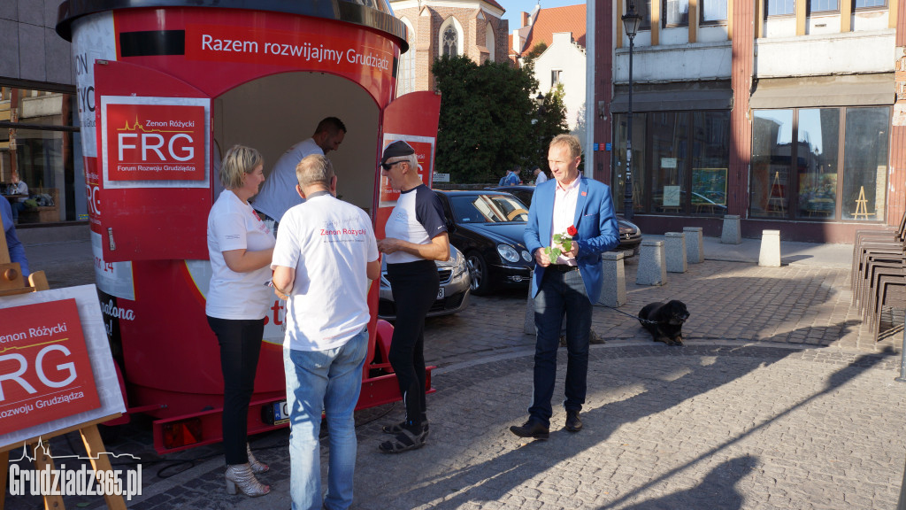 FRG rozmawiało z mieszkańcami Grudziądza