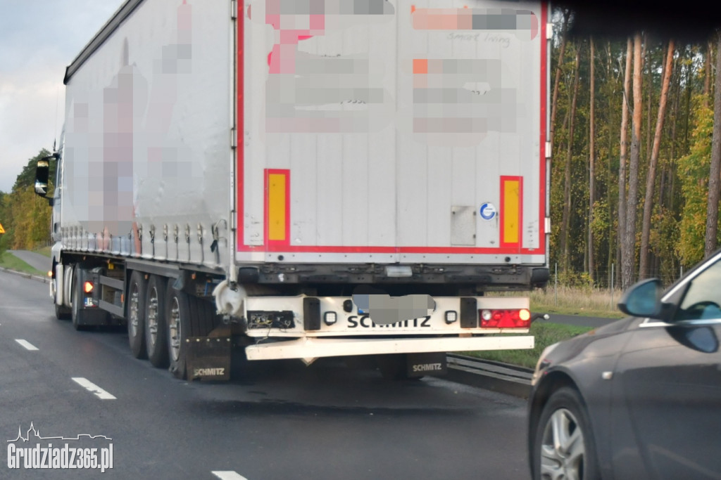 Wypadek na trasie średnicowej