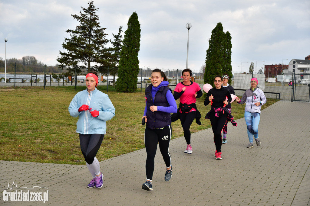 Różowy Trening Biegowy