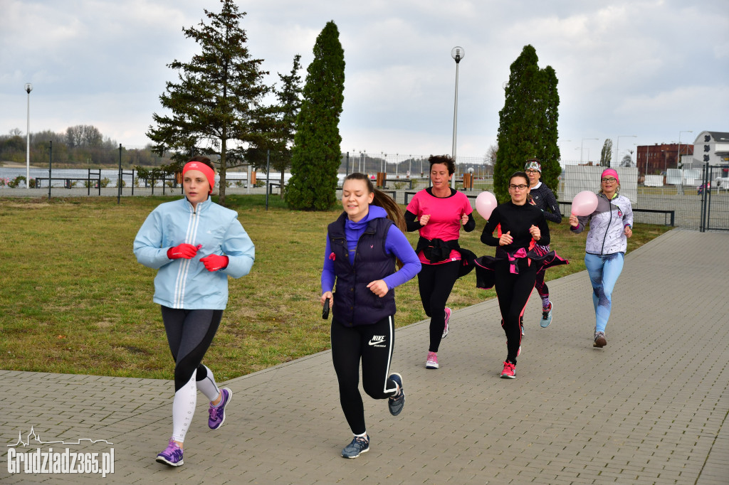 Różowy Trening Biegowy