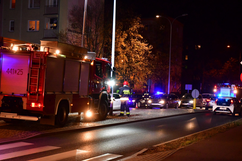 Wypadek na Bora Komorowskiego