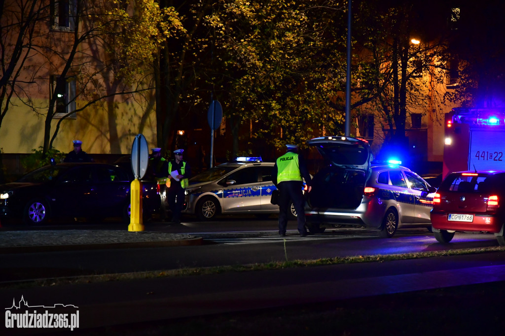 Wypadek na Bora Komorowskiego