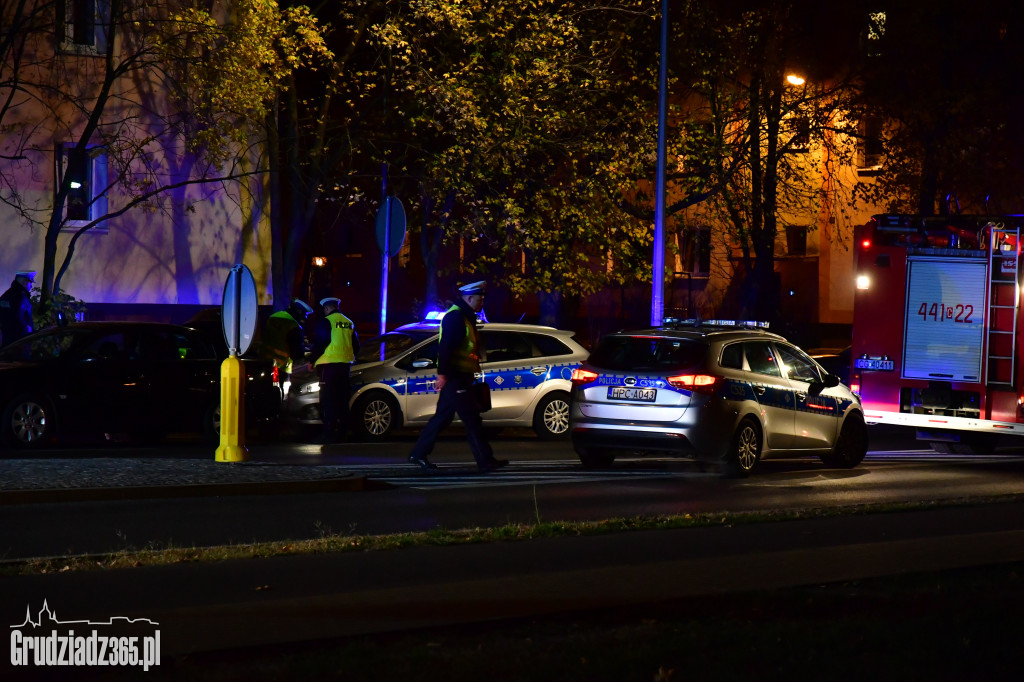 Wypadek na Bora Komorowskiego