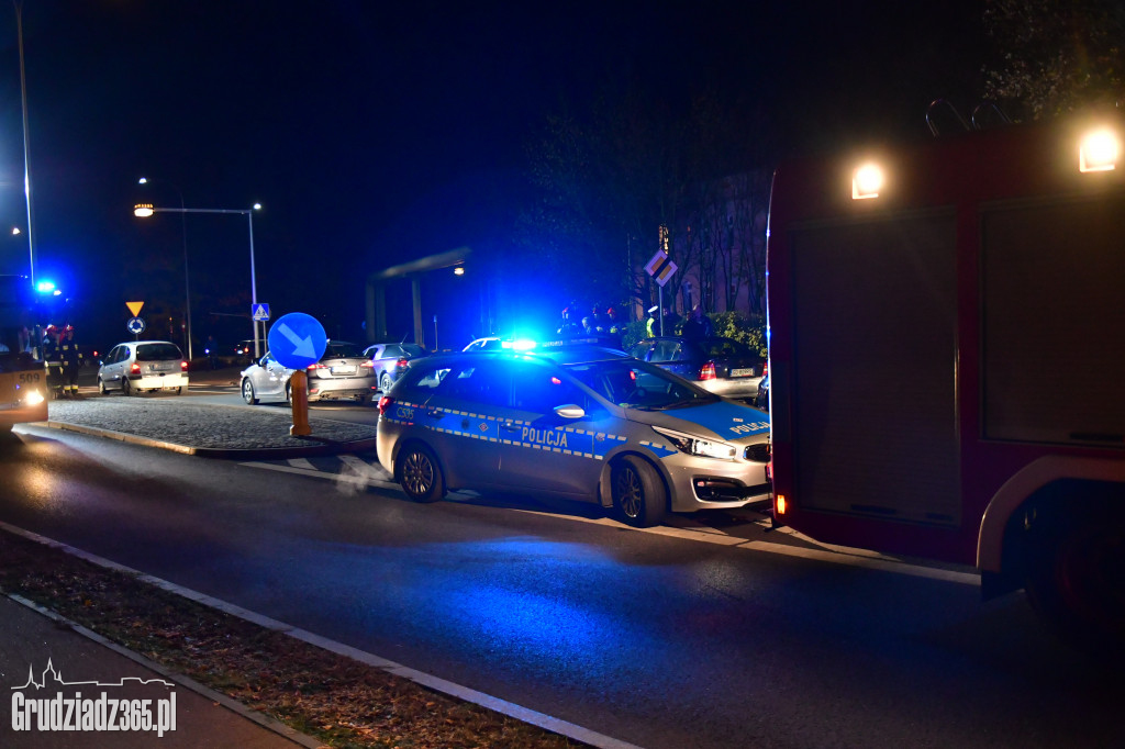 Wypadek na Bora Komorowskiego
