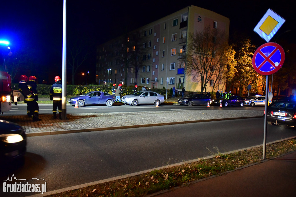 Wypadek na Bora Komorowskiego