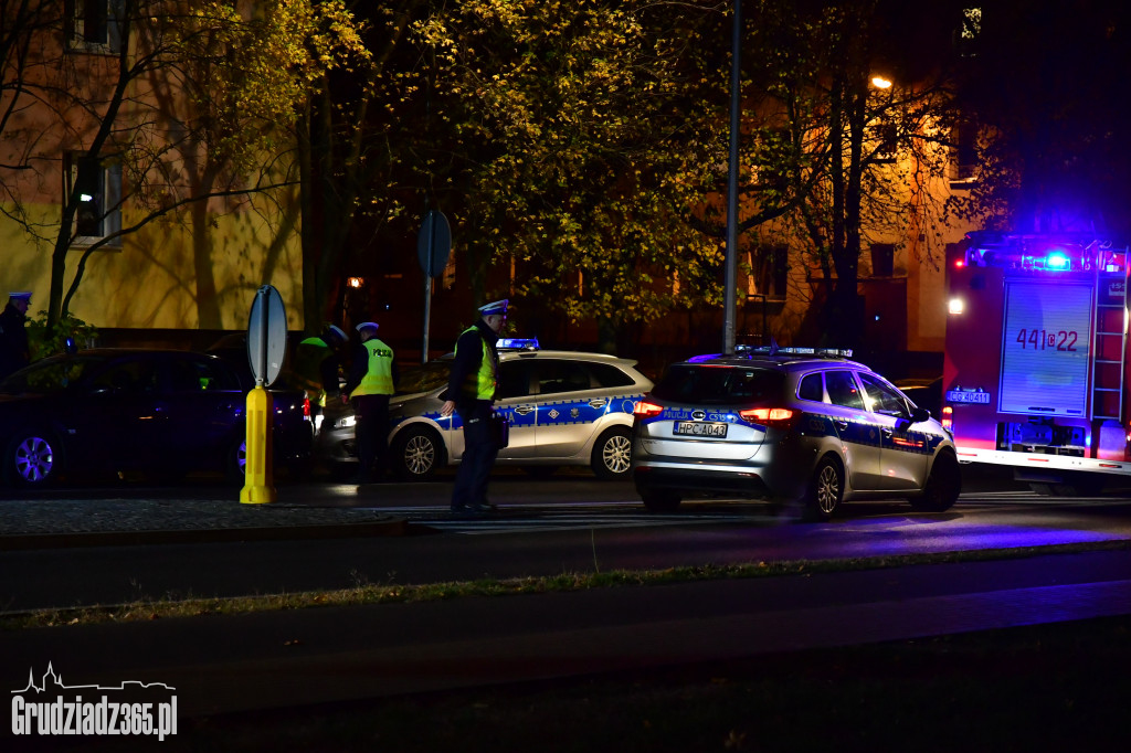 Wypadek na Bora Komorowskiego