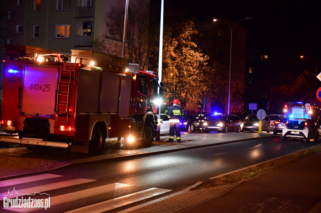 Wypadek na Bora Komorowskiego