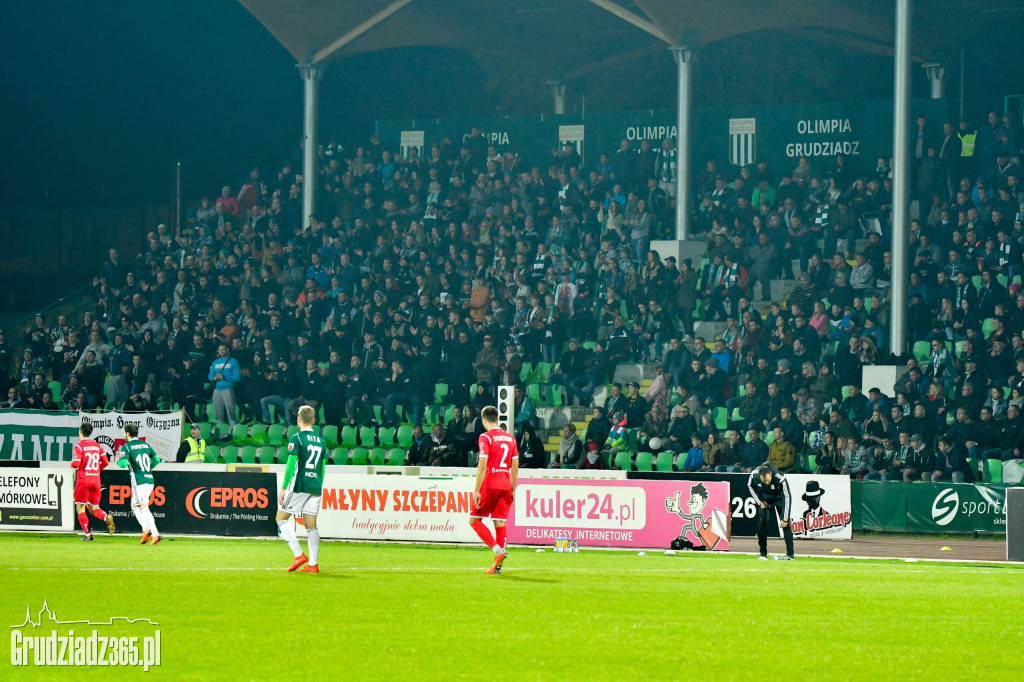Olimpia Grudziądz - Widzew Łódź