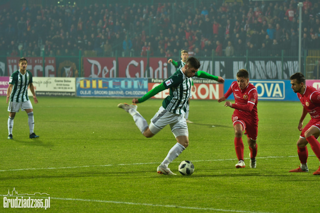 Olimpia Grudziądz - Widzew Łódź