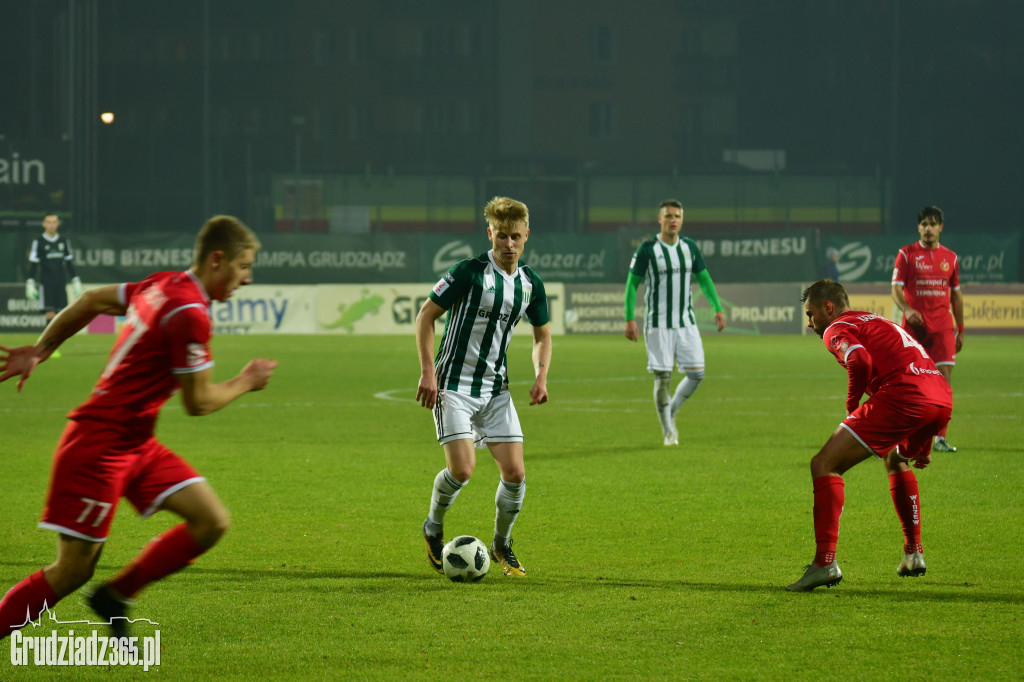 Olimpia Grudziądz - Widzew Łódź
