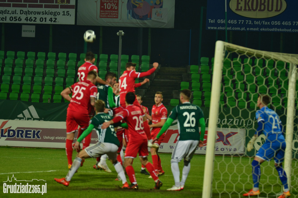 Olimpia Grudziądz - Widzew Łódź