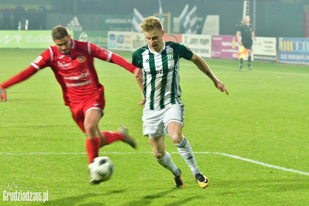Olimpia Grudziądz - Widzew Łódź