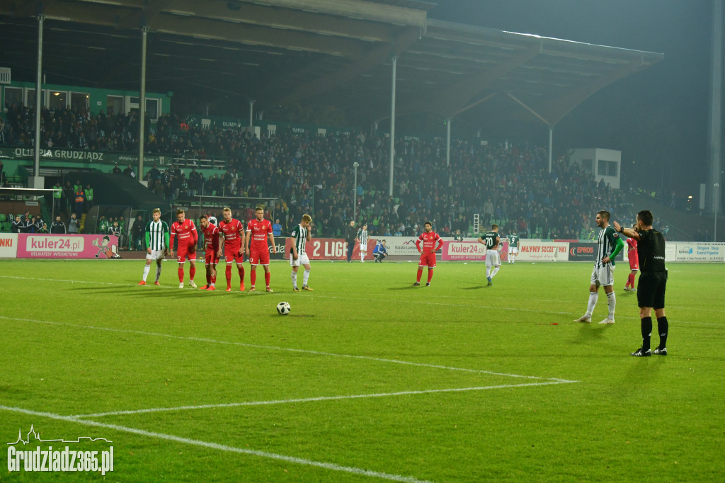 Olimpia Grudziądz - Widzew Łódź