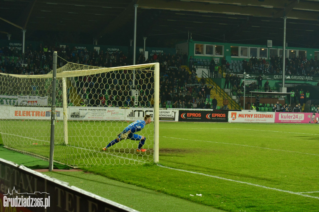 Olimpia Grudziądz - Widzew Łódź