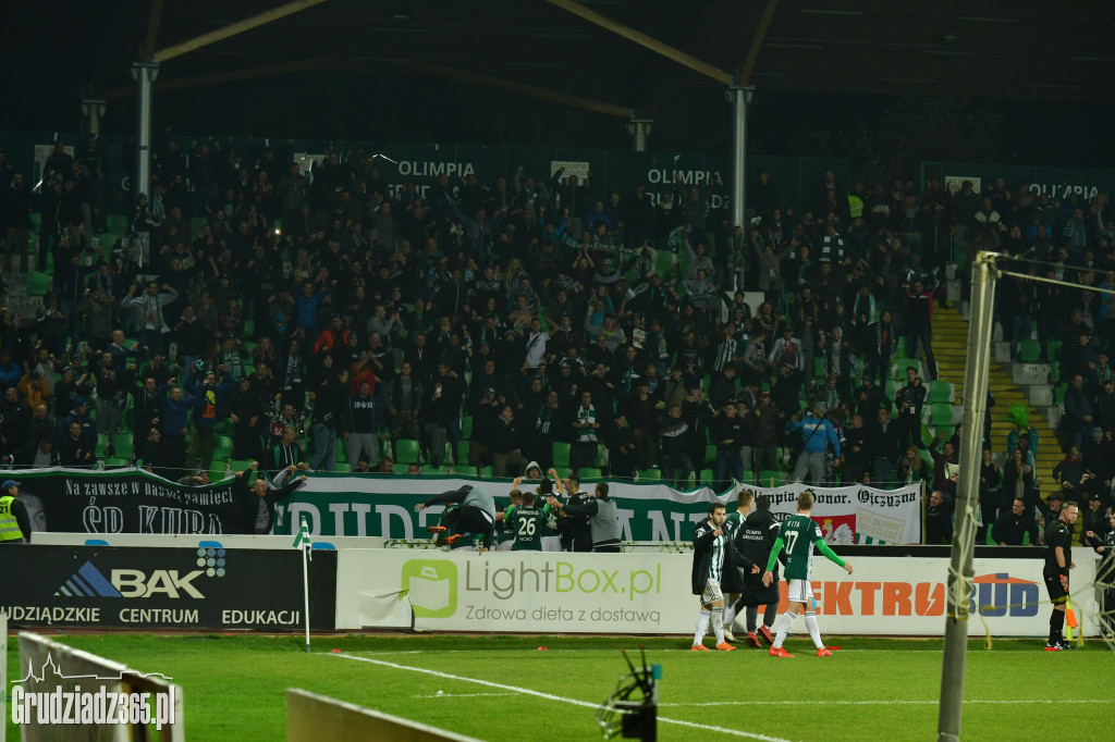 Olimpia Grudziądz - Widzew Łódź