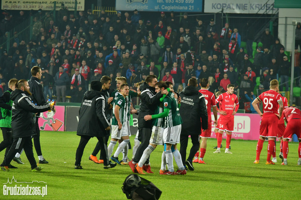 Olimpia Grudziądz - Widzew Łódź