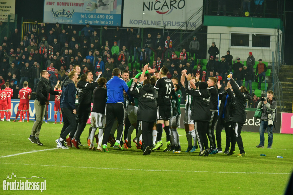 Olimpia Grudziądz - Widzew Łódź