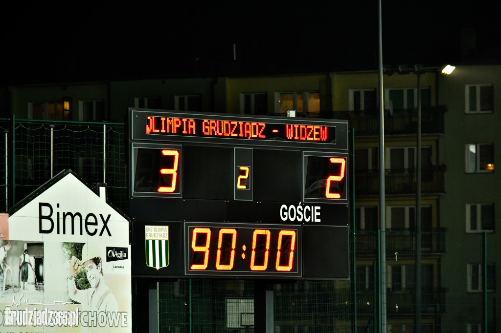 Olimpia Grudziądz - Widzew Łódź