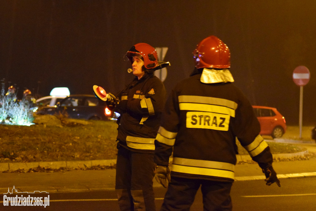 Wypadek na Rondzie Lotników