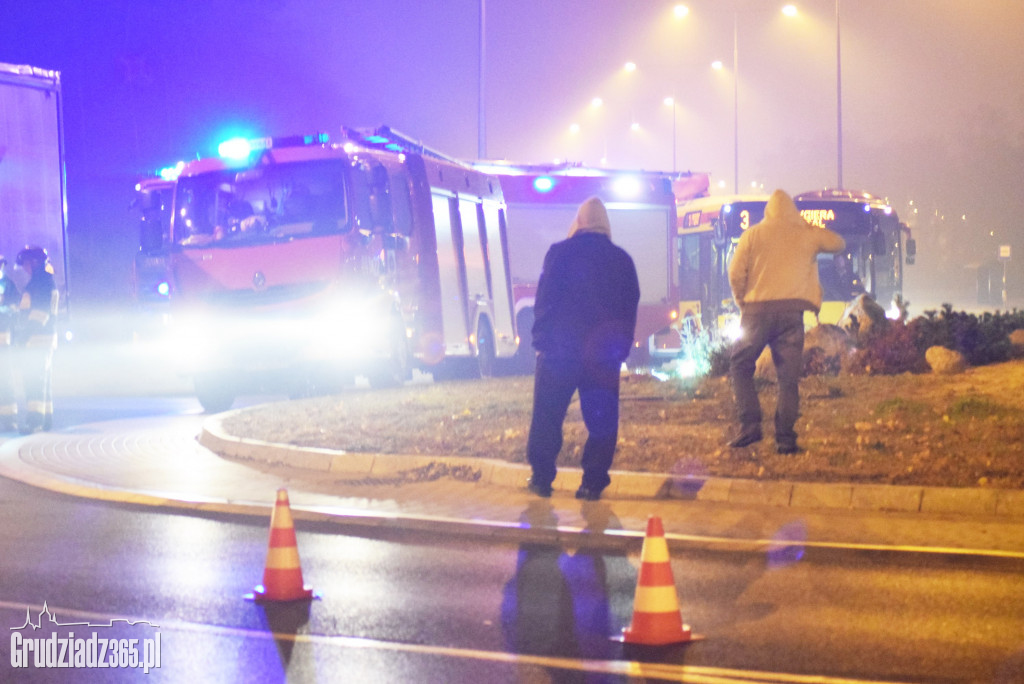 Wypadek na Rondzie Lotników