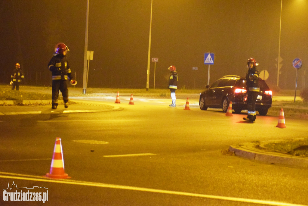 Wypadek na Rondzie Lotników