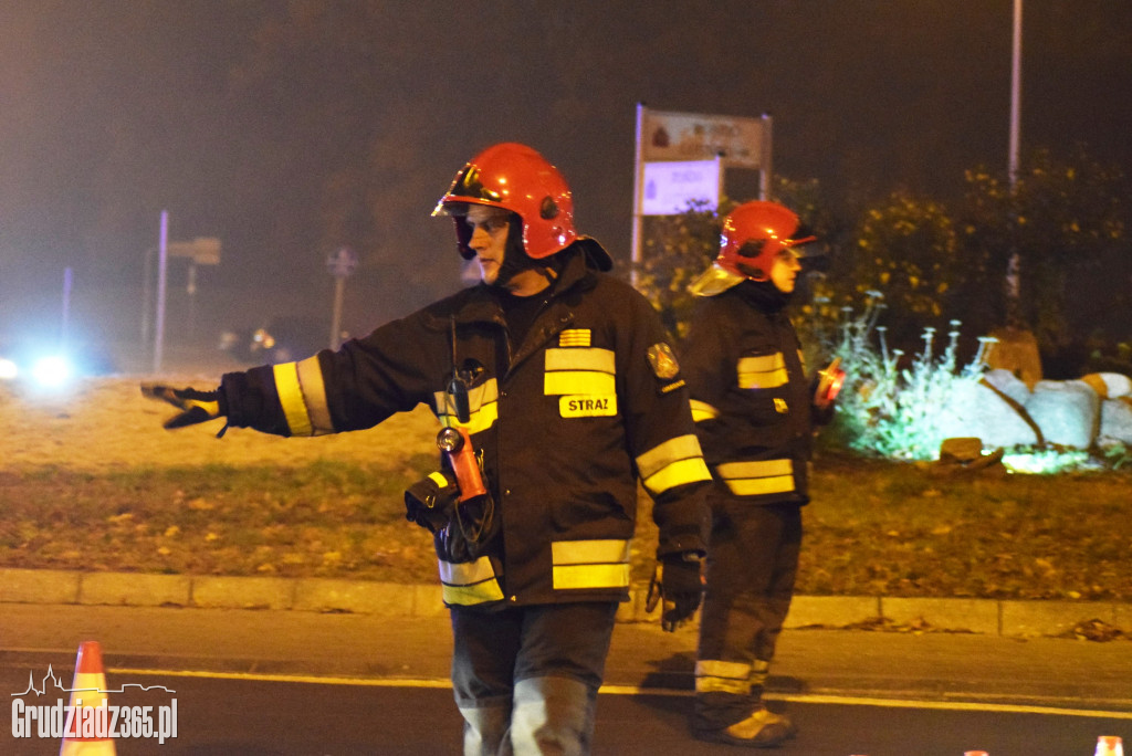 Wypadek na Rondzie Lotników