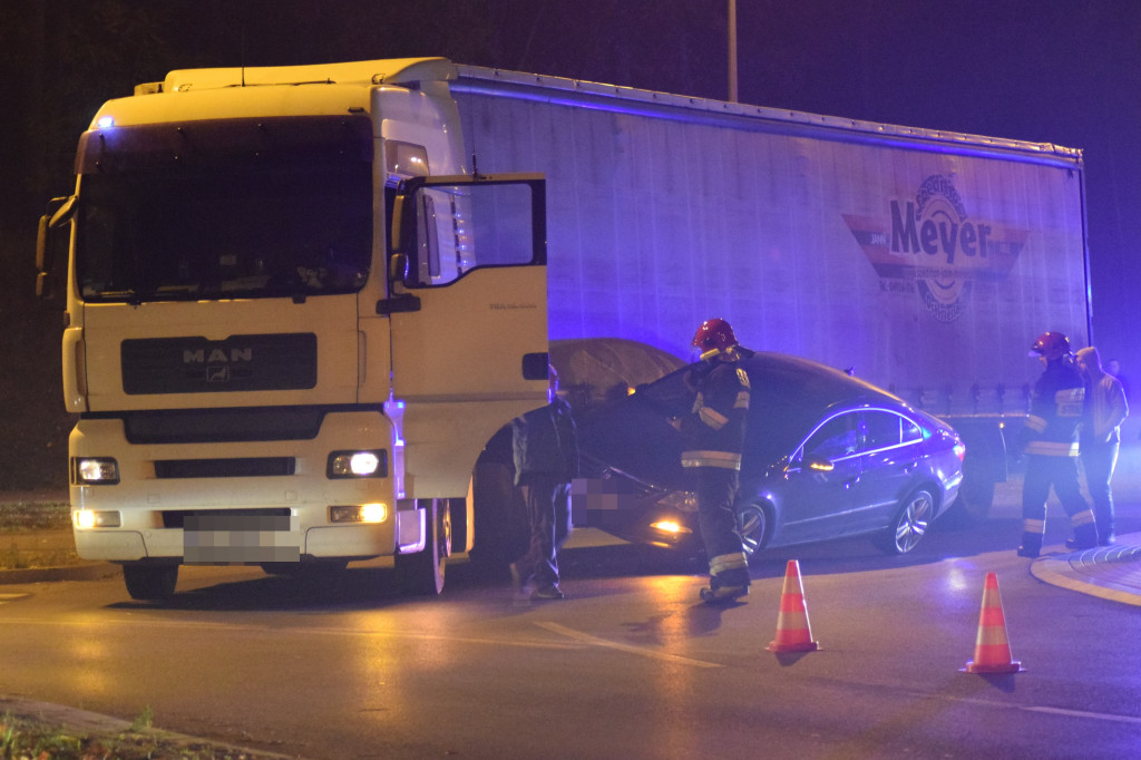 Wypadek na Rondzie Lotników